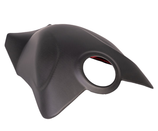 Cover Serbatoio Centrale in Carbonio Plain Matte per Ducati Panigale V4 R 2022 > 2024 - immagine 3