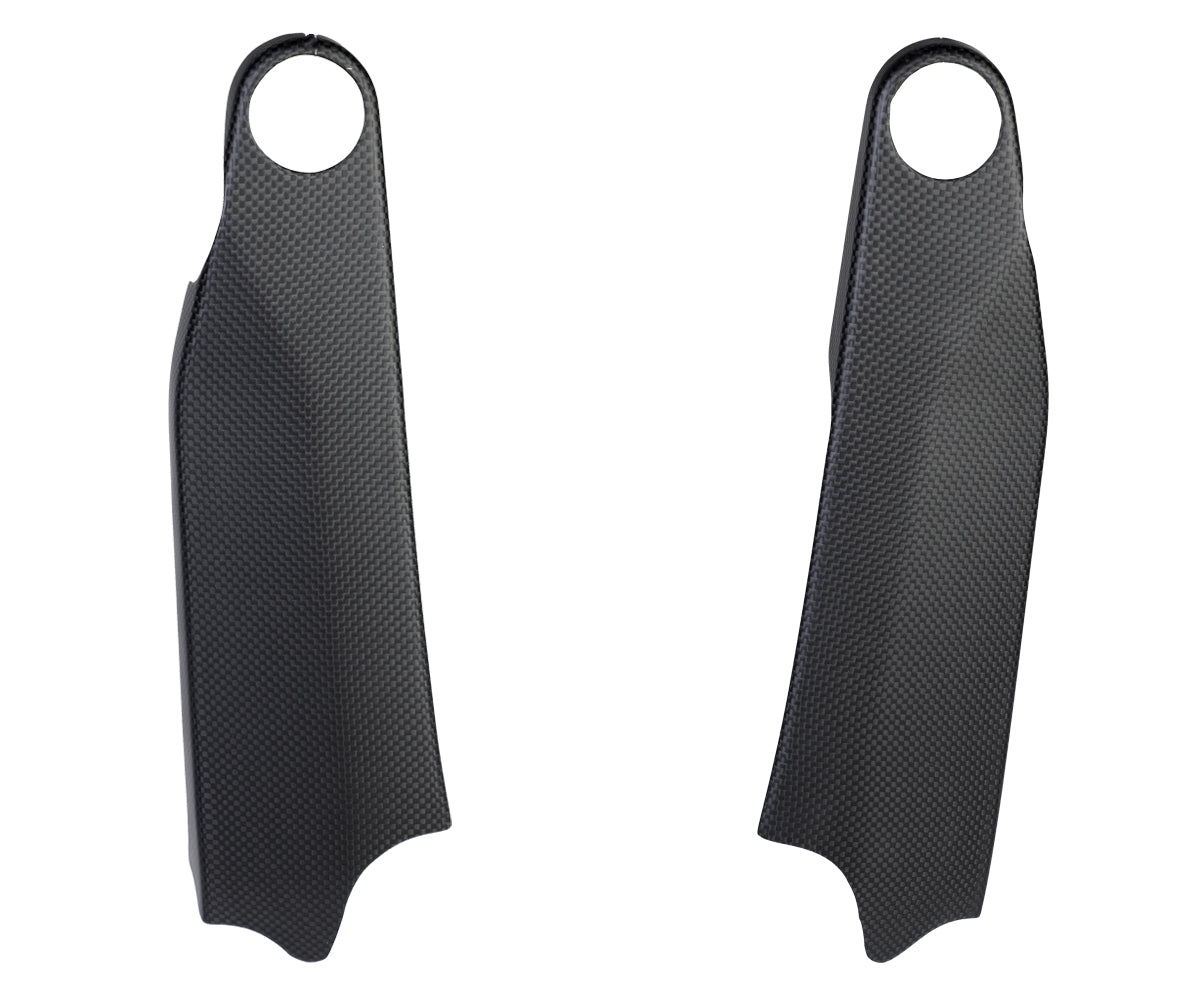 Fiancate laterali serbatoio in Carbonio Plain Matte per Ducati Streetfighter V4/V4 S 2020 > 2022 - immagine 6