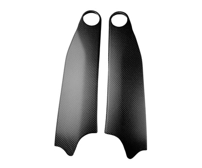 Fiancate laterali serbatoio in Carbonio Plain Matte per Ducati Streetfighter V4/V4 S 2020 > 2022 - immagine 3