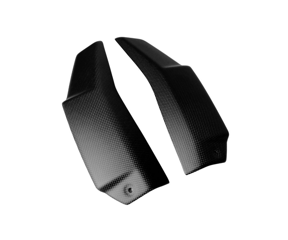 Fiancate laterali in Carbonio Plain Matte per Ducati Streetfighter V4/V4 S 2020 > 2022 - immagine 2