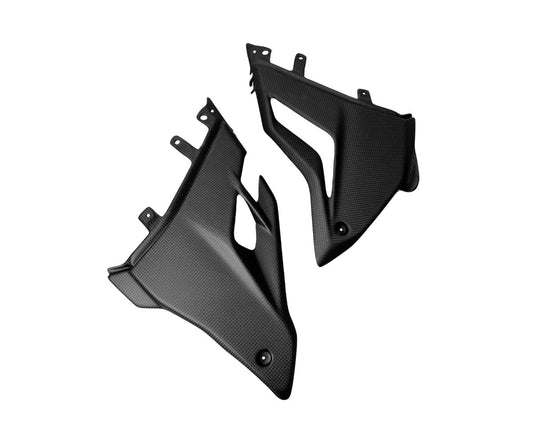 Pannelli Sottoscocca in Carbonio Plain Matte per Ducati Streetfighter V4/V4 S 2020 > 2022 - immagine 2