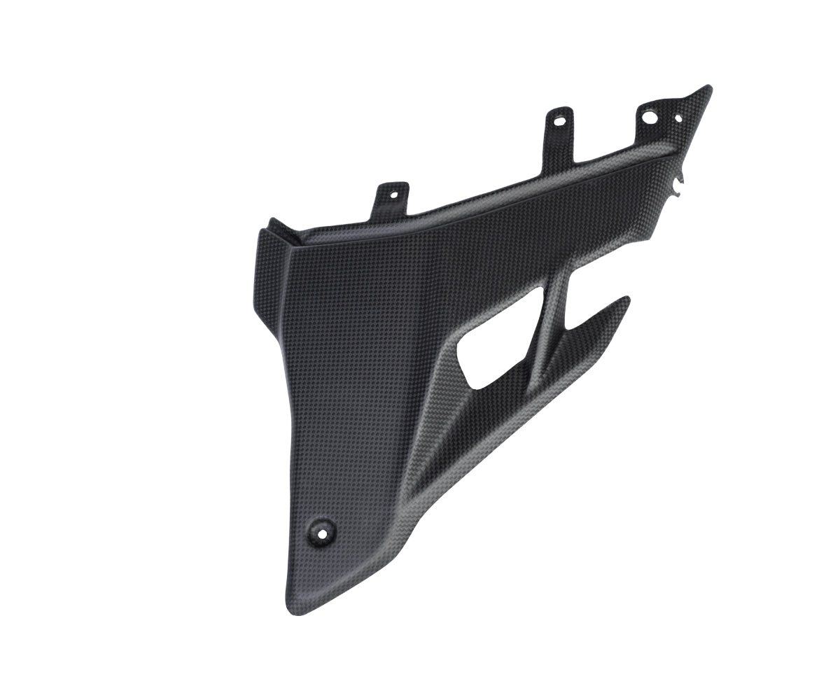 Pannelli Sottoscocca in Carbonio Plain Matte per Ducati Streetfighter V4/V4 S 2020 > 2022 - immagine 3