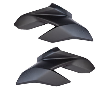 Fiancate laterali in Carbonio Plain Matte per Ducati Streetfighter V4/V4 S 2020 > 2022 - immagine 3