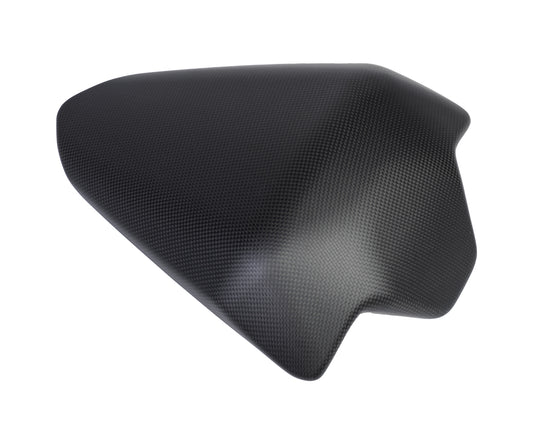 Coprisedile passeggero in Carbonio Plain Matte per Ducati Streetfighter V4 2020 > 2022 - immagine 2