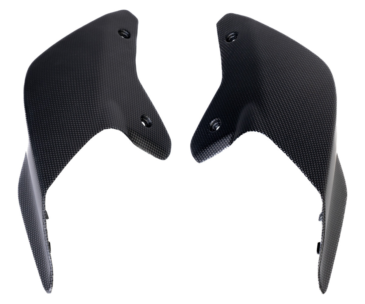 Puntale Inferiore B in Carbonio Plain Matte per Ducati Streetfighter V4/V4 S 2020 > 2022 - immagine 5