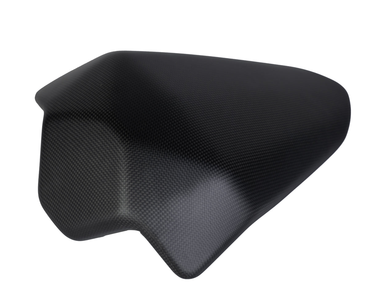 Coprisedile passeggero in Carbonio Plain Matte per Ducati Panigale V4 2018 > 2021 - immagine 5