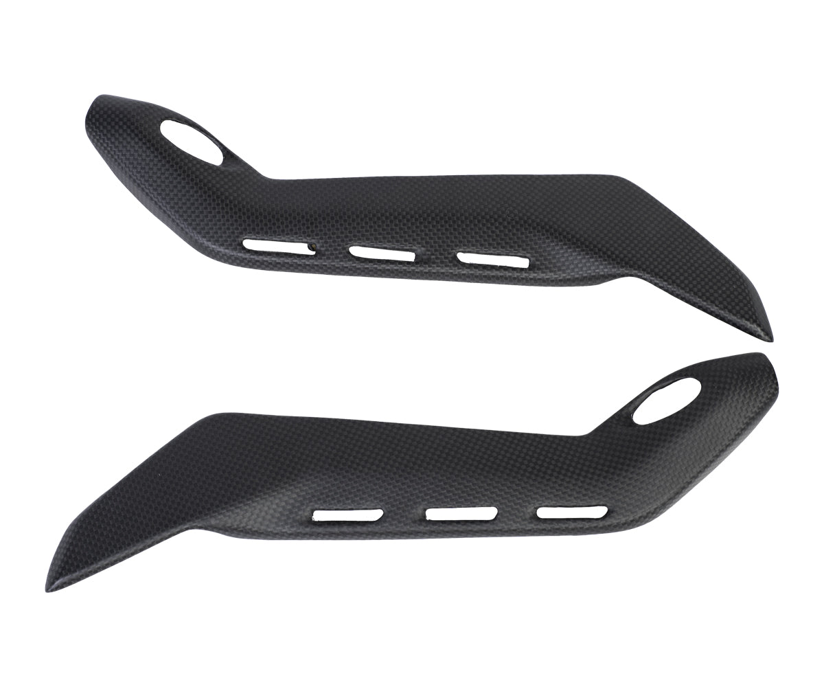 Coprisedile passeggero Laterale in Carbonio Plain Matte per Ducati Panigale V4 2018 > 2021 - immagine 3