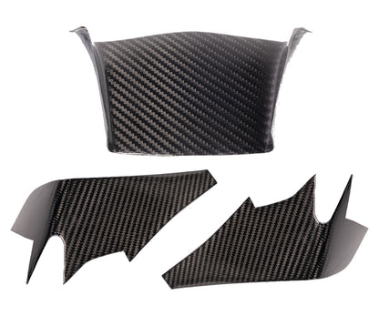 Cover Presa d'aria frontale in Carbonio Twill Glossy per Yamaha YZF-R1 2015 > 2019 - immagine 4