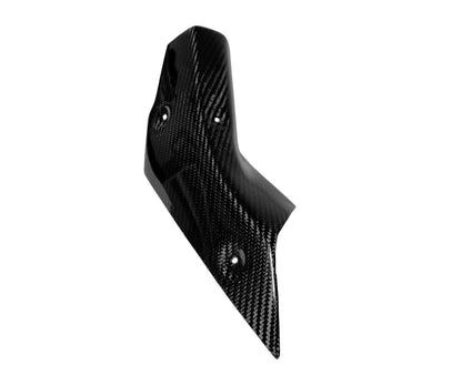 Protezione Scarico in Carbonio Twill Glossy per Yamaha YZF-R1 2015 > 2019 - immagine 2