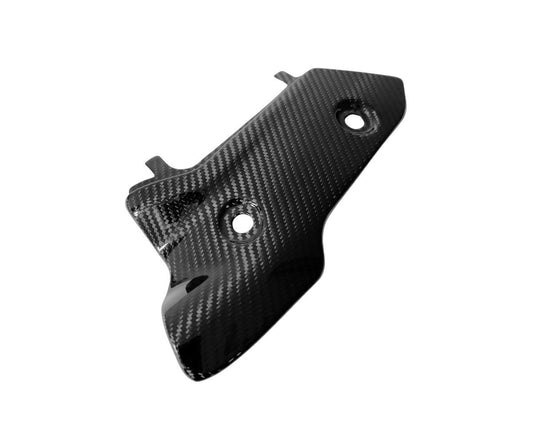 Protezione Scarico in Carbonio Twill Glossy per Yamaha YZF-R1 2015 > 2019 - immagine 2
