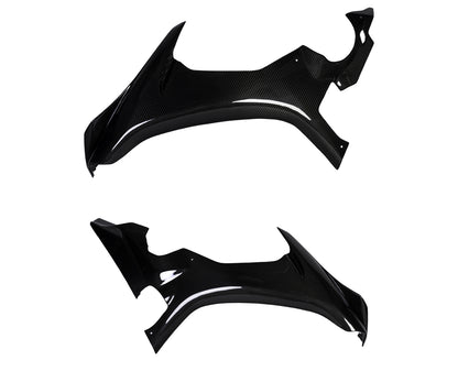 Protezioni Carena Laterale in Carbonio Twill Glossy per Yamaha YZF-R1 2015 > 2019 - immagine 2