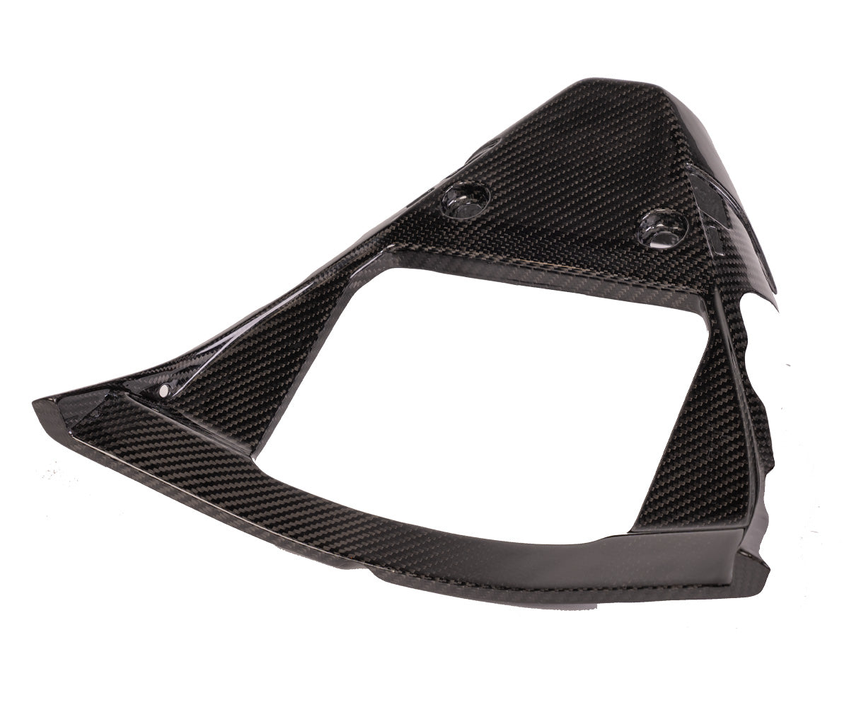 Protezione Radiatore V Panel in Carbonio Twill Glossy per Yamaha YZF-R1 2015 > 2019 - immagine 3