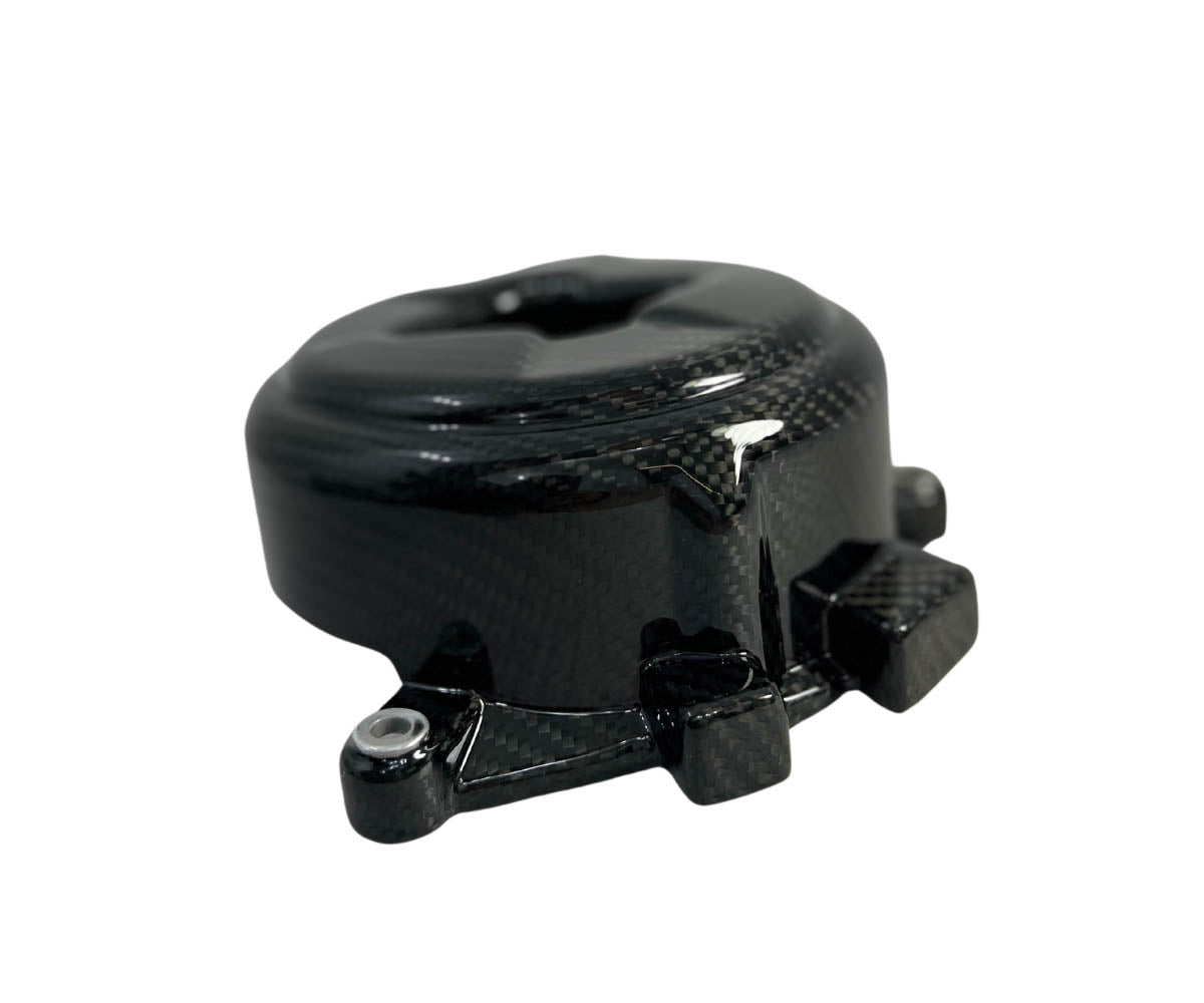 Protezione Motore in Carbonio Twill Lucido per DUCATI PANIGALE V4 2018 > 2021. - immagine 4