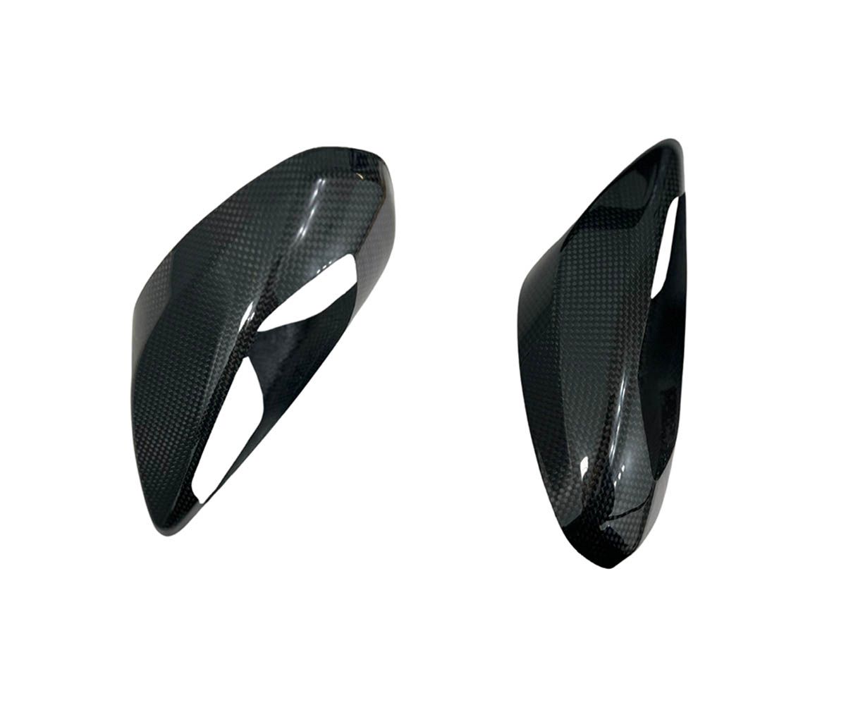 Protezioni Specchietti in Carbonio Plane Lucido per DUCATI PANIGALE V4 2018 > 2021. - immagine 2