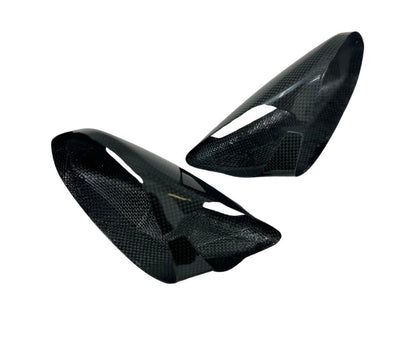 Protezioni Specchietti in Carbonio Plane Lucido per DUCATI PANIGALE V4 2018 > 2021. - immagine 3