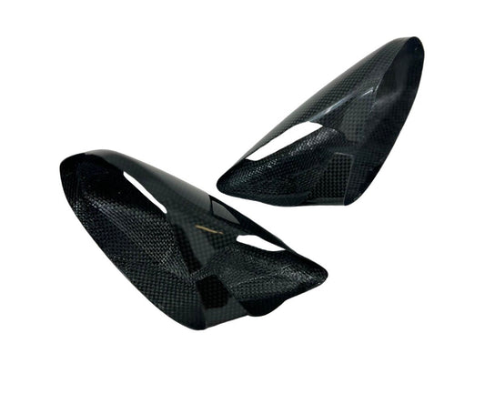 Protezioni Specchietti in Carbonio Plane Lucido per DUCATI PANIGALE V4 2018 > 2021. - immagine 3