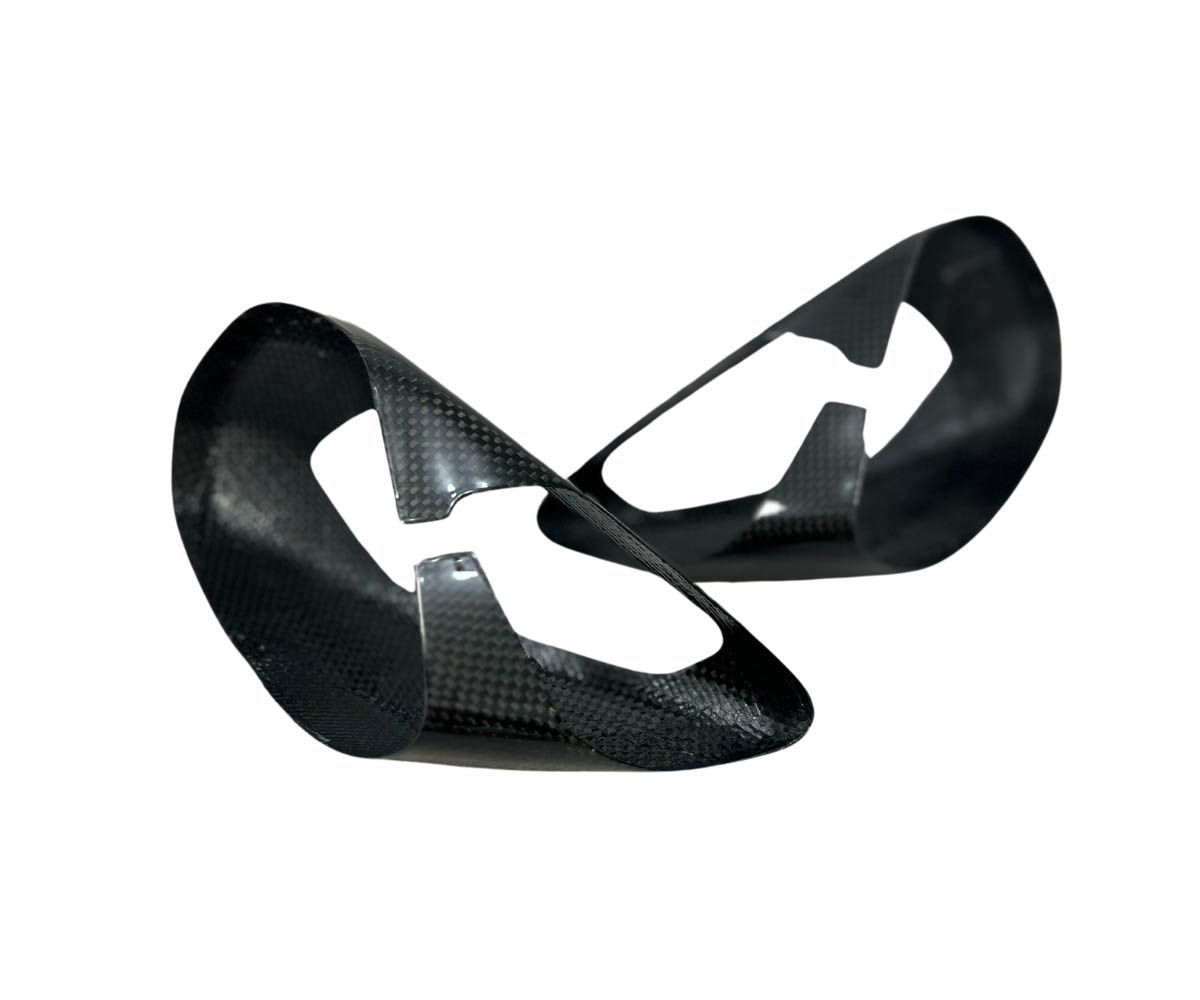 Protezioni Specchietti in Carbonio Plane Lucido per DUCATI PANIGALE V4 2018 > 2021. - immagine 4