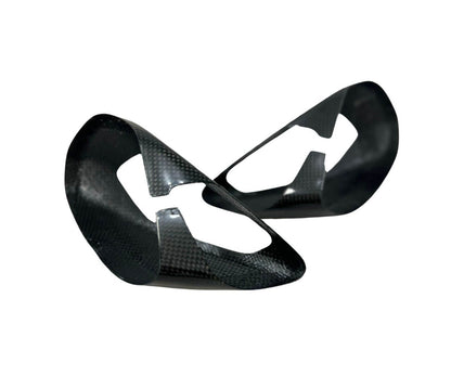 Protezioni Specchietti in Carbonio Plane Lucido per DUCATI PANIGALE V4 2018 > 2021. - immagine 4