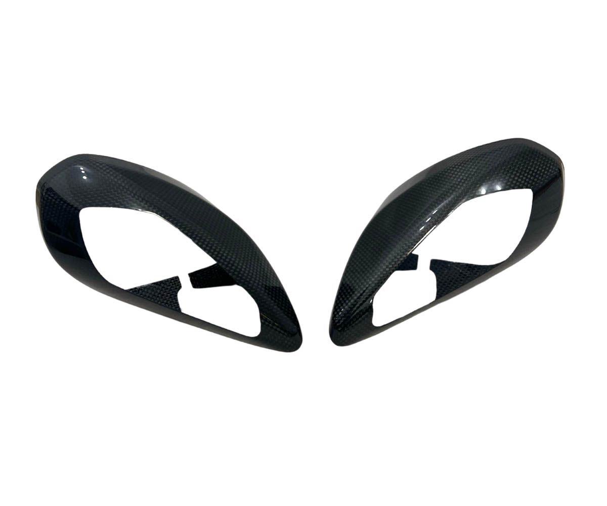 Protezioni Specchietti in Carbonio Plane Lucido per DUCATI PANIGALE V4 2018 > 2021. - immagine 5
