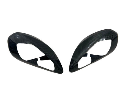 Protezioni Specchietti in Carbonio Plane Lucido per DUCATI PANIGALE V4 2018 > 2021. - immagine 5