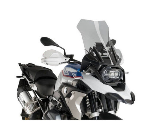 JD9-01-F-Cupolino Parabrezza Plexiglass JD9 Touring FUME' CHIARO per BMW R 1200 GS ADVENTURE 2014 - 2018