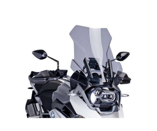 JD9-01-F-Cupolino Parabrezza Plexiglass JD9 Touring Fumè Chiaro per BMW R 1250 GS 2018 - 2024