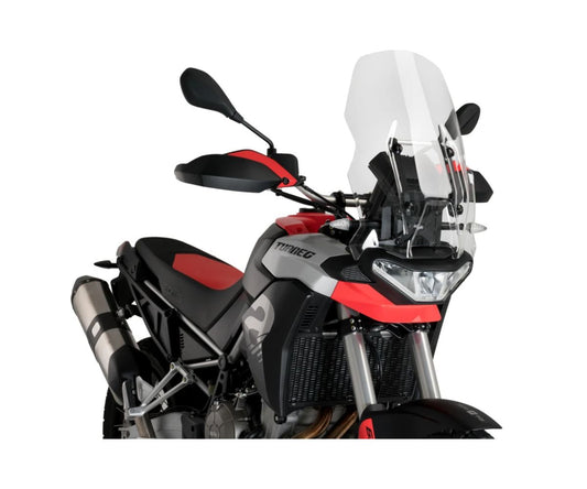 JD9-04-T-Cupolino Parabrezza Plexiglass JD9 Trasparente APRILIA TUAREG 660 2022 - 2025