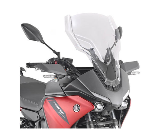 JD9-09-T-Cupolino Parabrezza Plexiglass JD9 Touring TRASPARENTE per YAMAHA TRACER 7 2020 - 2024