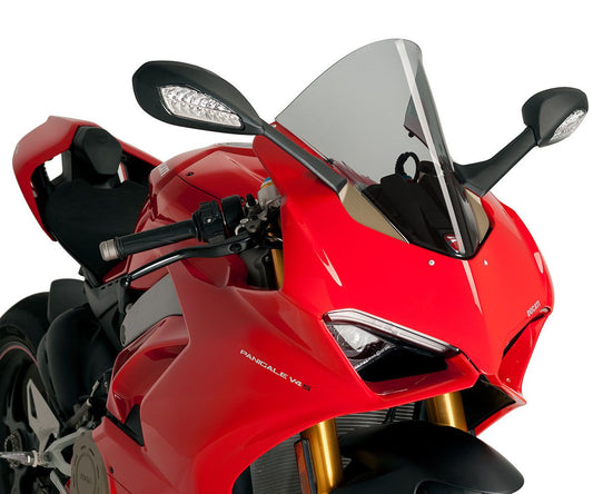 JD9-12-F-Cupolino JD9 Fume Chiaro Racer Line JD9-12-F per DUCATI PANIGALE V4 2024