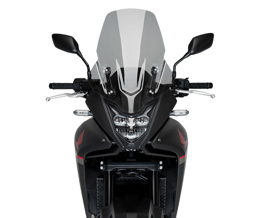 JD9-16-F-Cupolino Parabrezza Touring Plexiglass JD9 TOURING Fumè Chiaro per Honda XL 750 TRANSALP 2023 - 2024