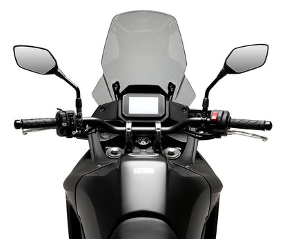 JD9-16-F-Cupolino Parabrezza Touring Plexiglass JD9 TOURING Fumè Chiaro per Honda XL 750 TRANSALP 2023 - 2024