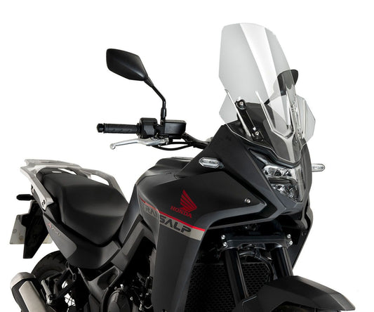 JD9-16-T-Cupolino Parabrezza Touring Plexiglass JD9 TOURING Trasparente per Honda XL 750 TRANSALP 2023 - 2024