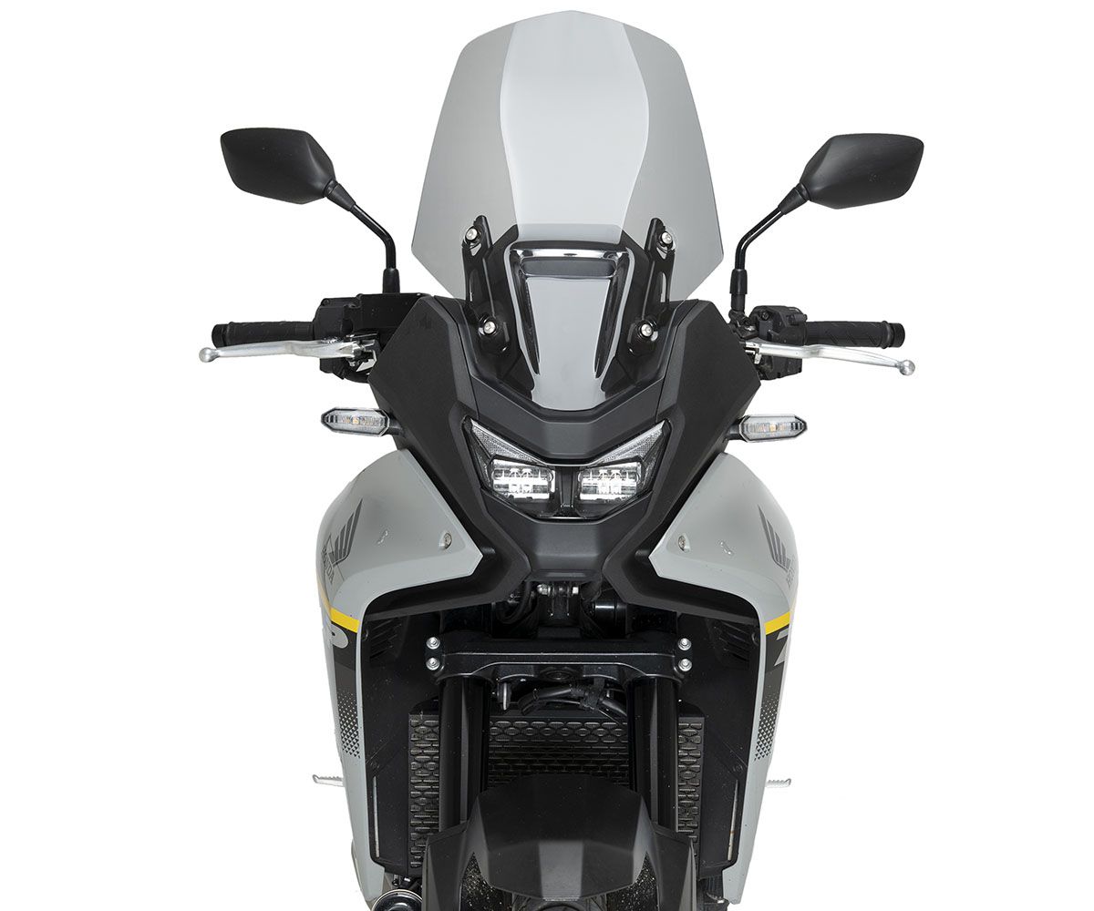 JD9-17-F-Cupolino Parabrezza Touring Plexiglass JD9 TOURING Fumè Chiaro per Honda XL 750 TRANSALP 2025