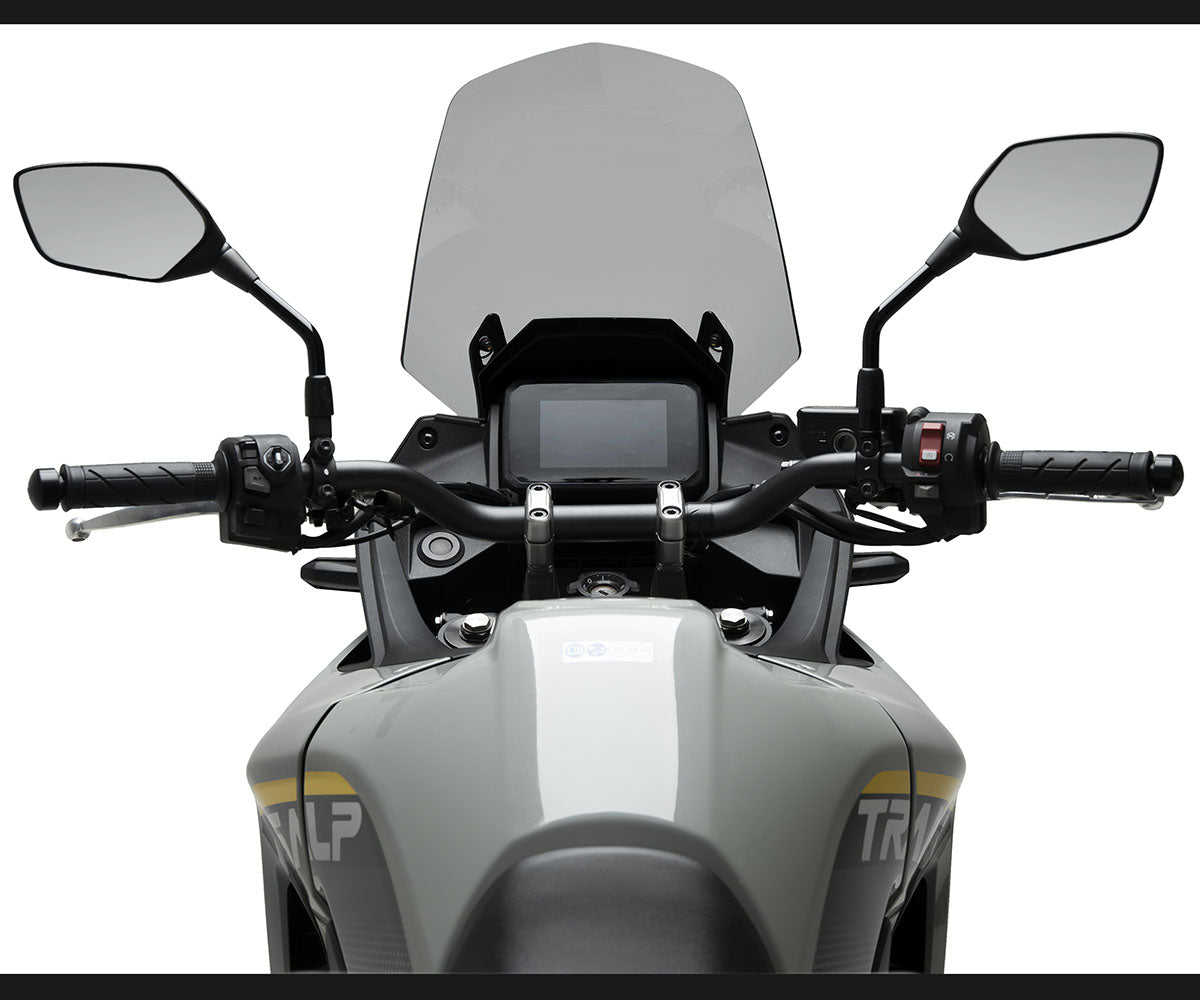 JD9-17-F-Cupolino Parabrezza Touring Plexiglass JD9 TOURING Fumè Chiaro per Honda XL 750 TRANSALP 2025