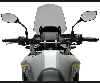 JD9-17-F-Cupolino Parabrezza Touring Plexiglass JD9 TOURING Fumè Chiaro per Honda XL 750 TRANSALP 2025