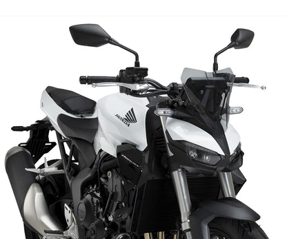 JD9-18-F-Cupolino Parabrezza Sport Plexiglass JD9 TOURING Fumè Chiaro per Honda CB 1000 HORNET 2025