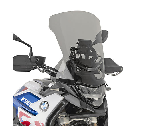 JD9-21-F-Cupolino Parabrezza Touring Plexiglass JD9 Touring Fumè Chiaro per Bmw F 900 GS 2024 - 2025