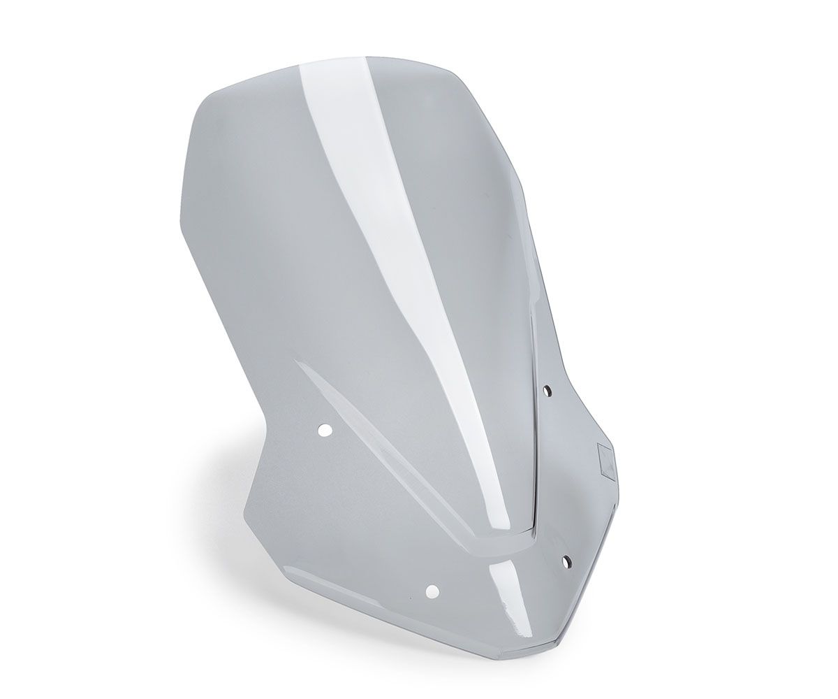 JD9-22-F-Cupolino Parabrezza Touring Plexiglass JD9 TOURING Fumè Chiaro per KOVE 800 X Pro 2024 - 2025