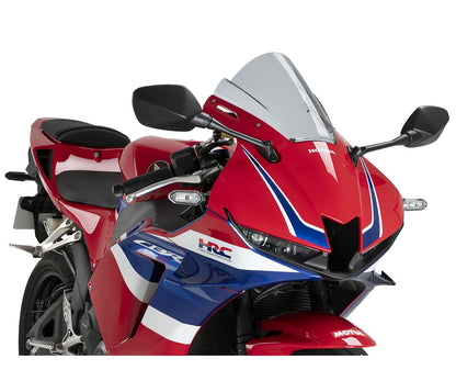 JD9-25-F-Cupolino Parabrezza Racing Plexiglass JD9 Fumè Chiaro per HONDA CBR 600 RR 2024 - 2025