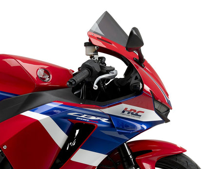JD9-25-F-Cupolino Parabrezza Racing Plexiglass JD9 Fumè Chiaro per HONDA CBR 600 RR 2024 - 2025