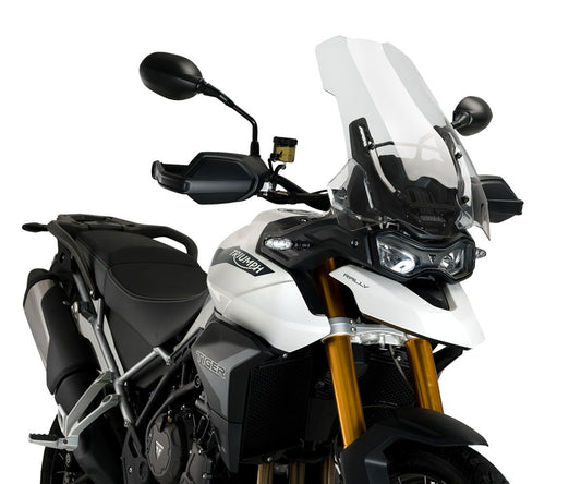 JD9-26-T-Cupolino Parabrezza Touring Plexiglass JD9 Trasparente per TRIUMPH TIGER 900 / GT / GTLOW 2020 - 2025