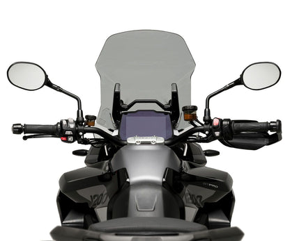 JD9-27-F-Cupolino Parabrezza Touring Plexiglass JD9 Fumè Chiaro per TRIUMPH TIGER 1200 GT / RALLY 2022 - 2025