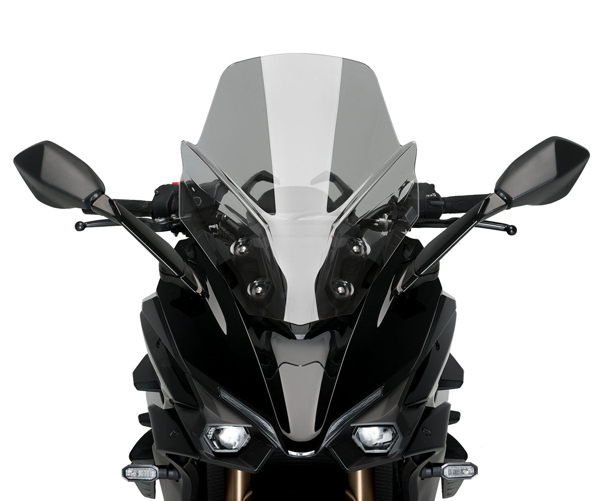 JD9-28-F-Cupolino Parabrezza Touring Plexiglass JD9 Fumè Chiaro per SUZUKI GSX-S 1000 GT 2022 - 2025