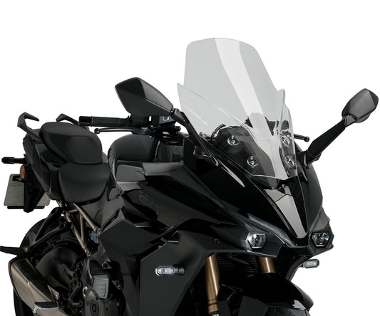 JD9-28-T-Cupolino Parabrezza Touring Plexiglass JD9 Trasparente per SUZUKI GSX-S 1000 GT 2022 - 2025