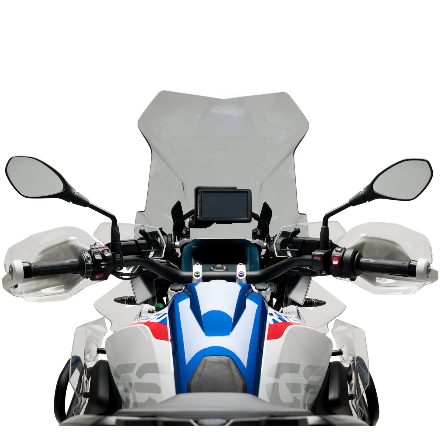 Cupolino Parabrezza Plexiglass JD9 Touring Fumè Chiaro per BMW R 1200 GS / ADVENTURE / EXCLUSIVE / RALLYE 2017 - 2018