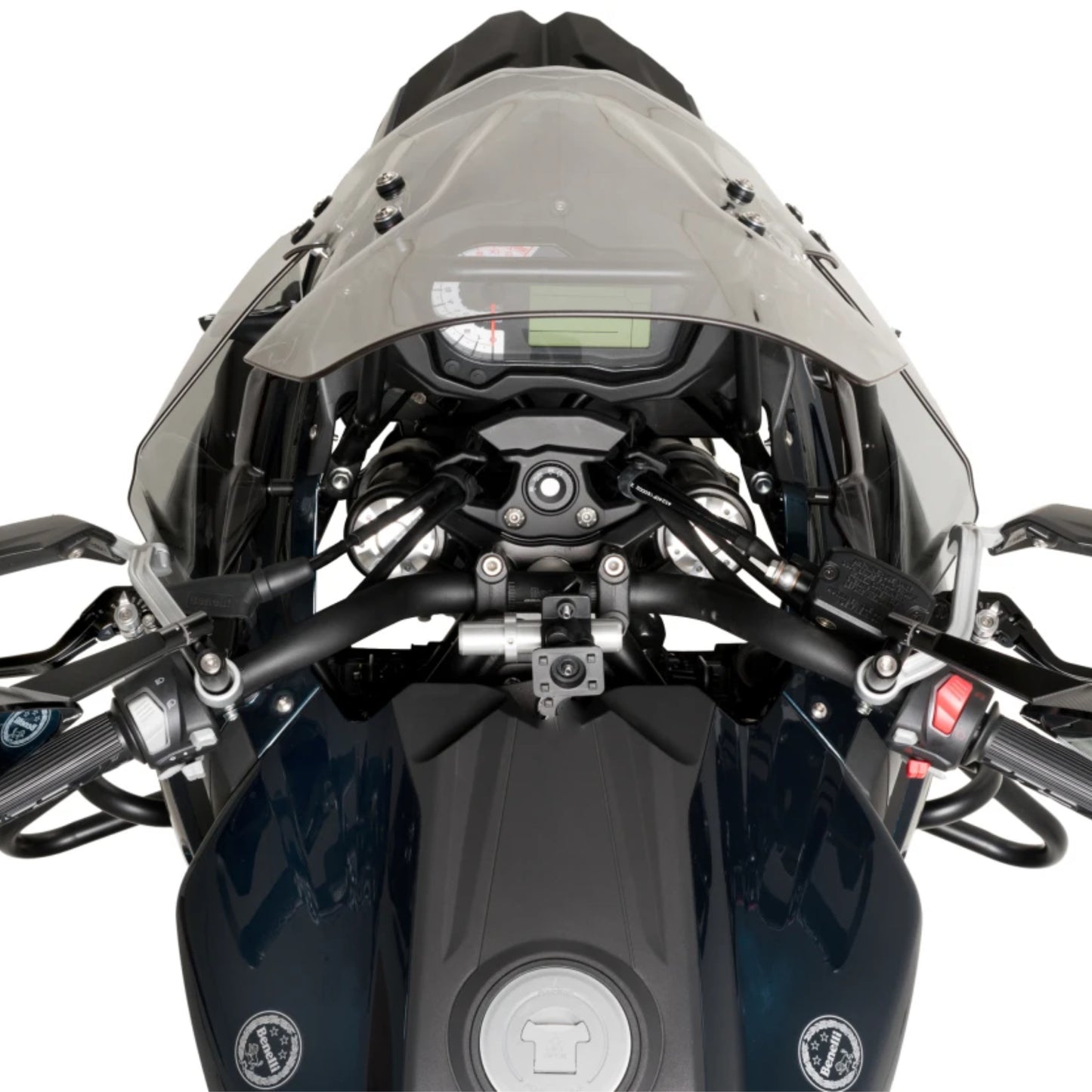 Cupolino Parabrezza Plexiglass JD9 TOURING Fume Chiaro QJ SRT 700 X TRAIL 2023 - 2024