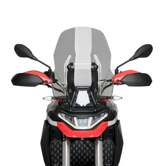 Cupolino Parabrezza Plexiglass JD9 TOURING Fumè Chiaro per APRILIA TUAREG 660 2022 - 2026