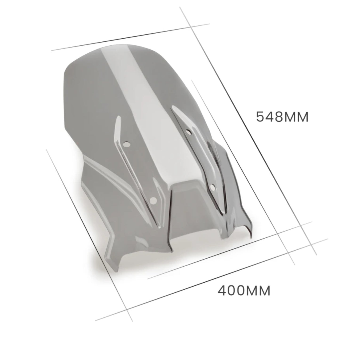 Cupolino Parabrezza Plexiglass JD9 Trasparente APRILIA TUAREG 660 2022 - 2026