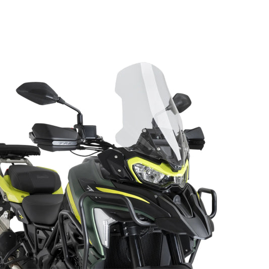 Cupolino Parabrezza Plexiglass JD9 Touring TRASPARENTE per BENELLI TRK 702 / 702 X 2023 - 2025