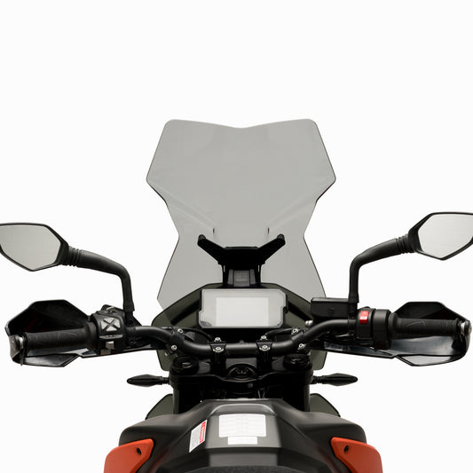 Plexiglas-Windschutzscheibe JD9 Touring Light Smoke fĂĽr KTM ADVENTURE 890 2021 - 2022